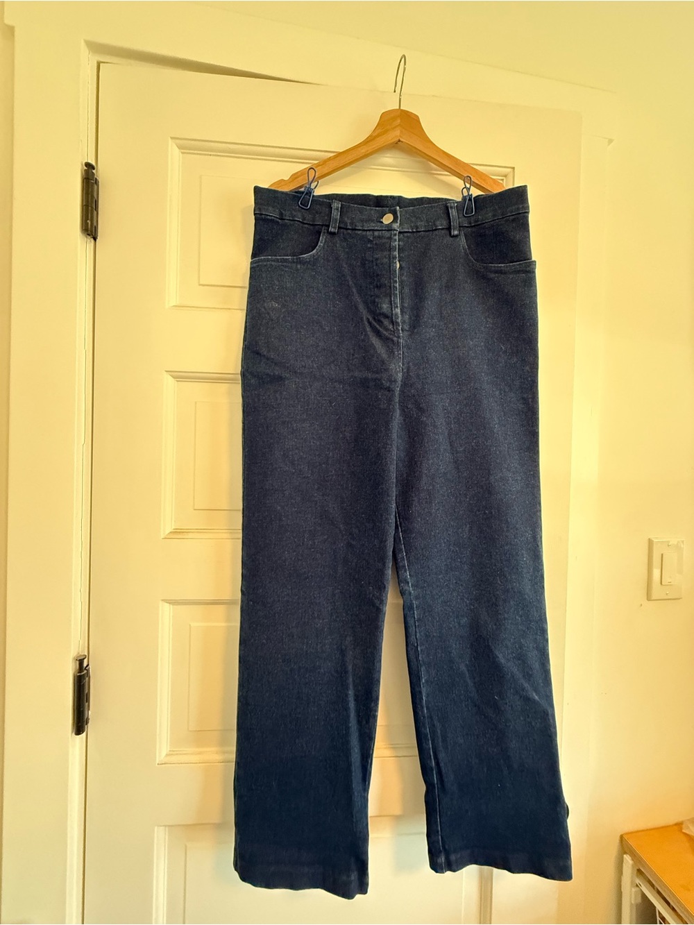 LOUP | Women’s 1X Straight Leg Parker Jeans Dark Blue